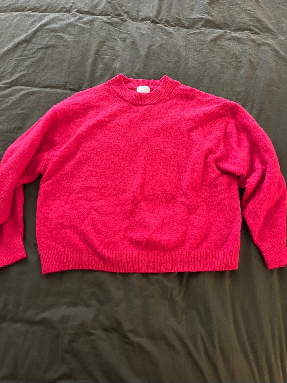 H&M Bright Fuchsia Crewneck Sweater